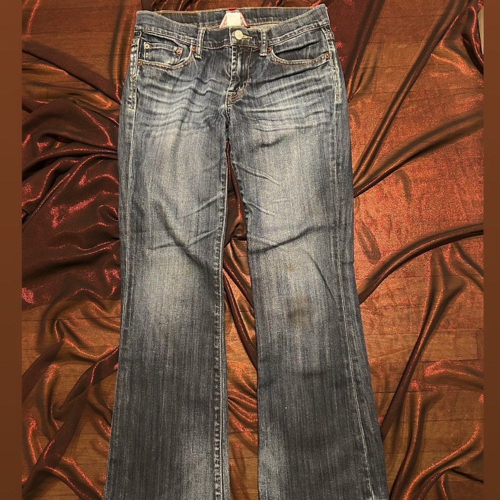 Flared Denim Jeans